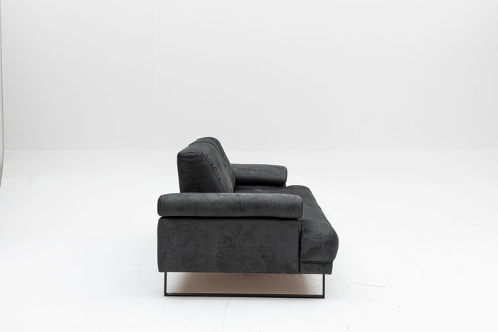 Atelier Del Sofa Sofá Cama 2 Plazas Anthracite 199x99x83 cm Comodidad Estilo Funcionalidad